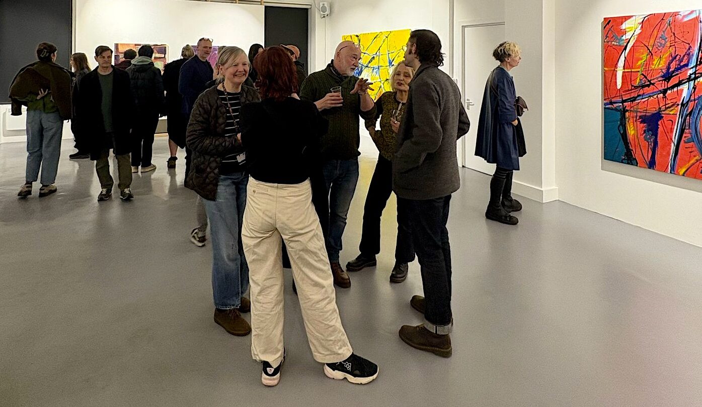 Opening night at Phoenix Art Space